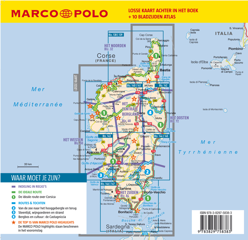 Marco Polo NL Reisgids Corsica - Afbeelding 2