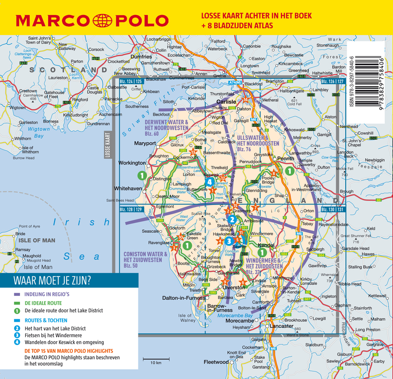 Marco Polo NL Reisgids Lake District - Afbeelding 2