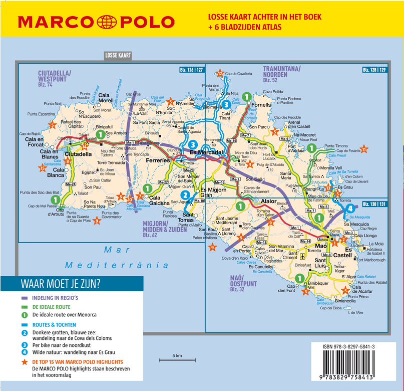 Marco Polo NL Reisgids Menorca - Afbeelding 2