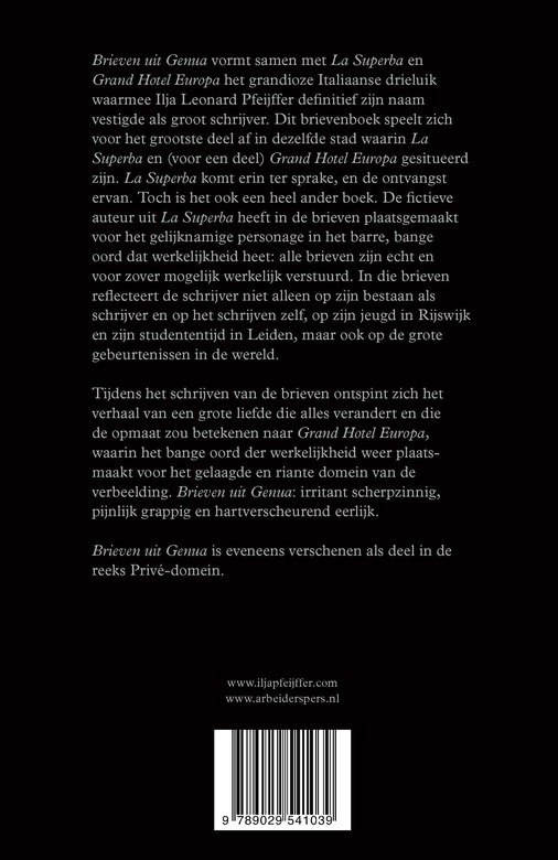 Brieven uit Genua - Afbeelding 2