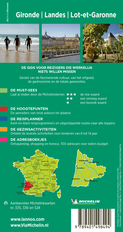 De Groene Reisgids Gironde - Landes - Lot-et Garonne - Afbeelding 2