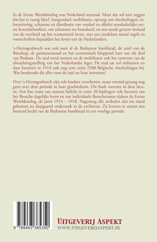 ’s-Hertogenbosch en de Eerste Wereldoorlog - Afbeelding 2