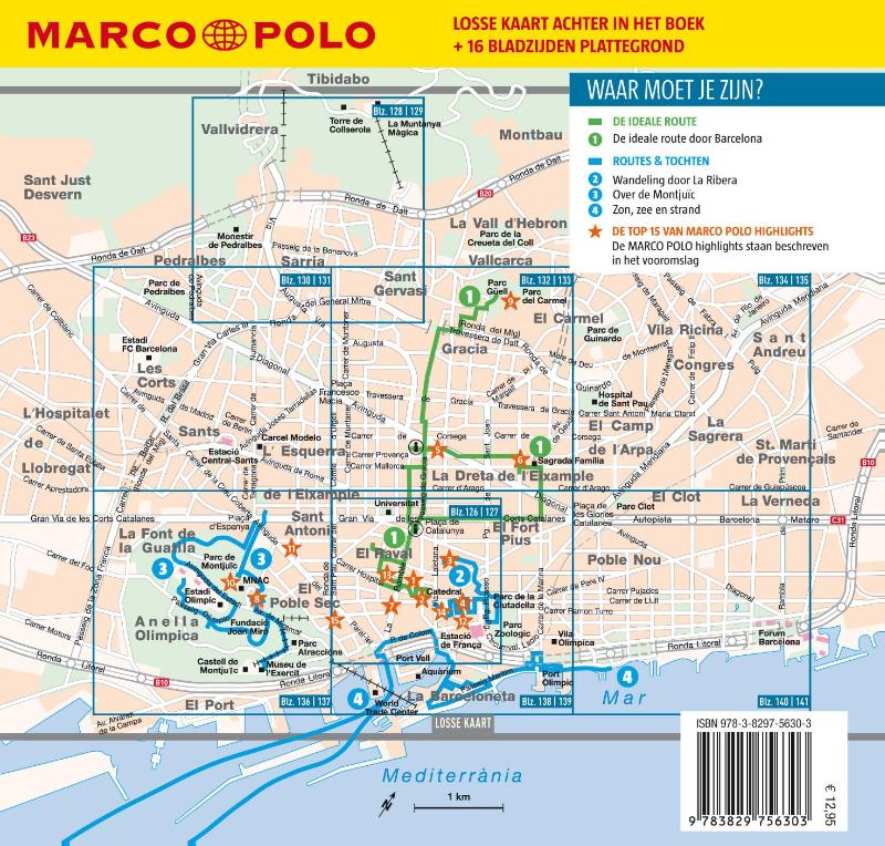 Marco Polo NL Reisgids Barcelona - Afbeelding 2