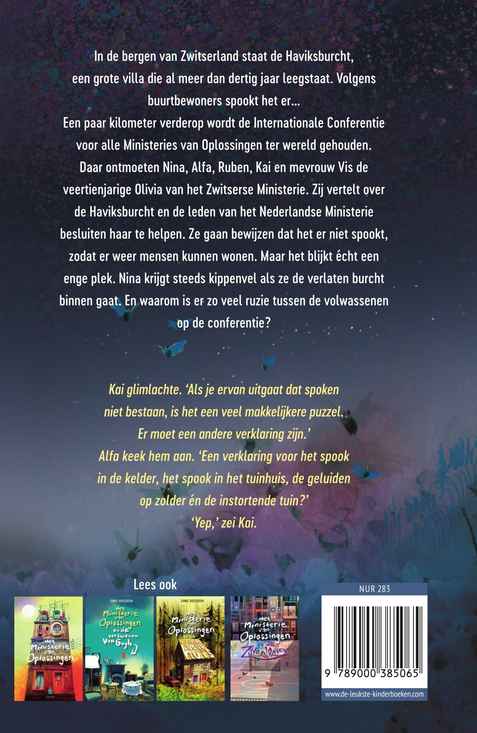 Het Ministerie van Oplossingen en het spook van de Haviksburcht - Afbeelding 2