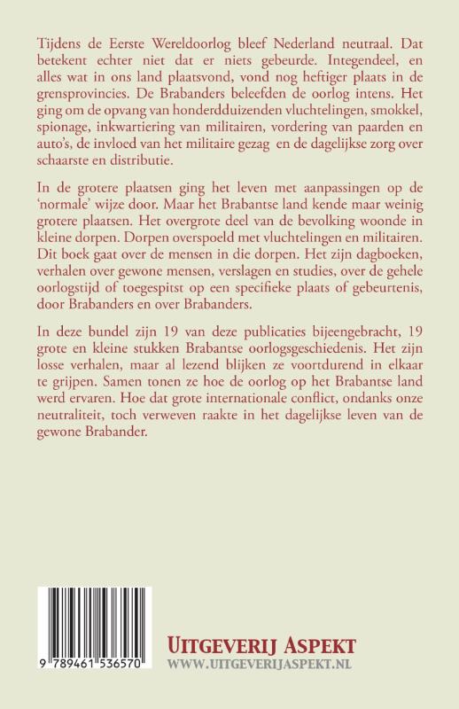 Brabant en de Eerste Wereldoorlog - Afbeelding 2
